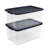 Sterilite Clear Plastic Stacking Storage Containers w/ Lid-98364712-98364711