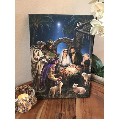 The Nativity Canvas Wall Art