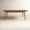 Hardvard Indoor Oak and Wood Extendable Dining Table