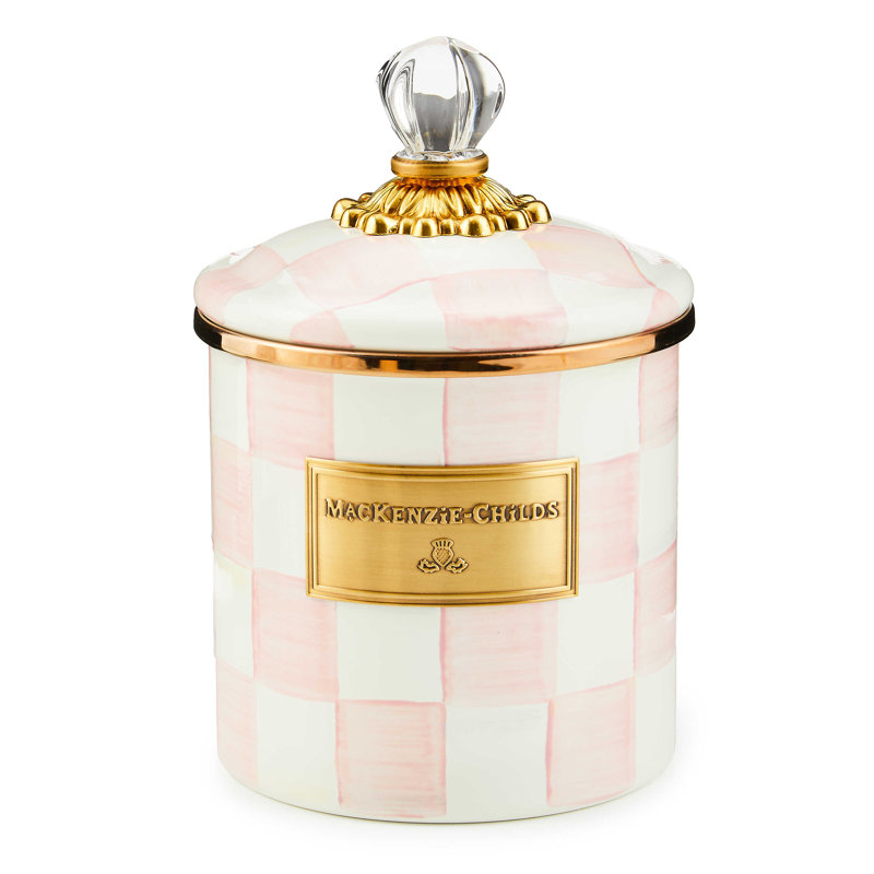 Rosy Check Kitchen Canisters & Storage Jars, 38