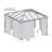 Palram - Canopia Palermo Milano and Martinique Gazebo Curtains