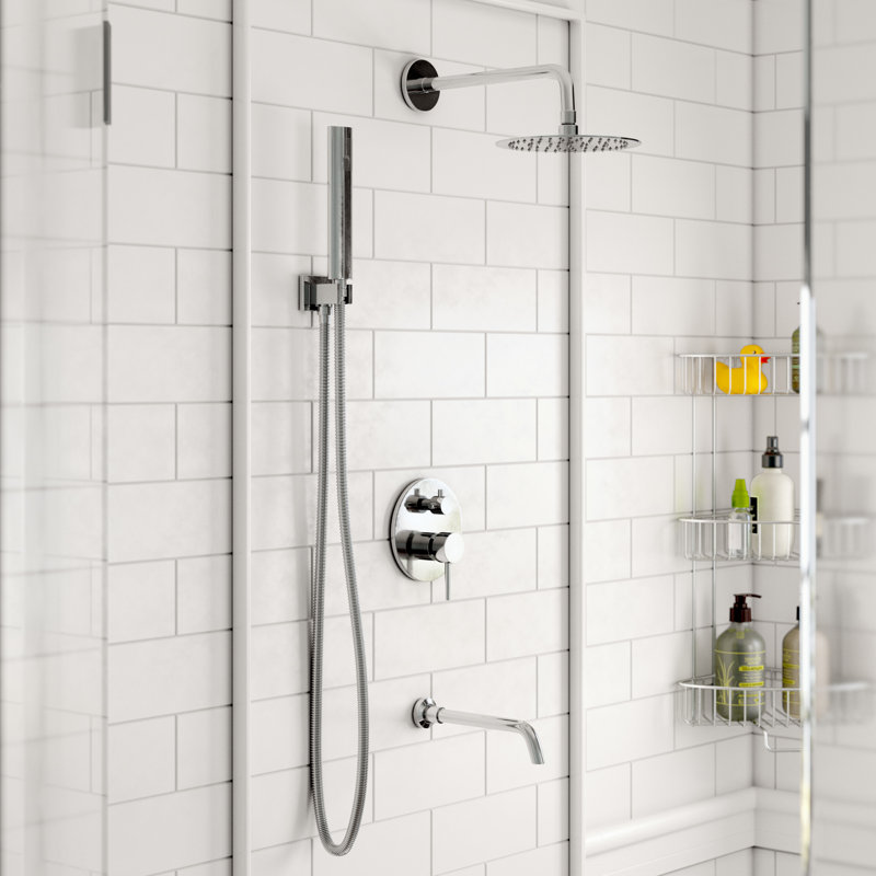Bustillos Complete Shower System with Rough in-Valve