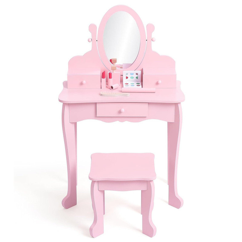 Kids with Mirror, Pink