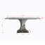 Table de salle à manger rectangulaire pour six personnes, cuisine moderne et salle à manger indispensable avec base en sablier élégante et chaises confortables-1369972506-1369972505-1369972504