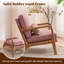 Upholstered Corduroy Armchair