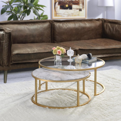 Ensemble de tables basses Anyan