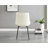 Tierra Sleek Metal and Glass 4 Seat Round Dining Table Set with 4 Luxury Velvet Dining Chairs-1728188125-1728188113