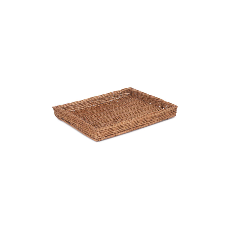 Ontario Flat Wicker Storage Tray