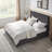 Dark Grey Queen Bed-1112171948