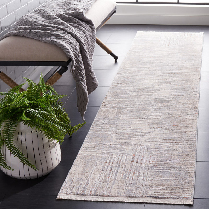 Marmara Performance Abstract Rug, Runner 2' x 8'