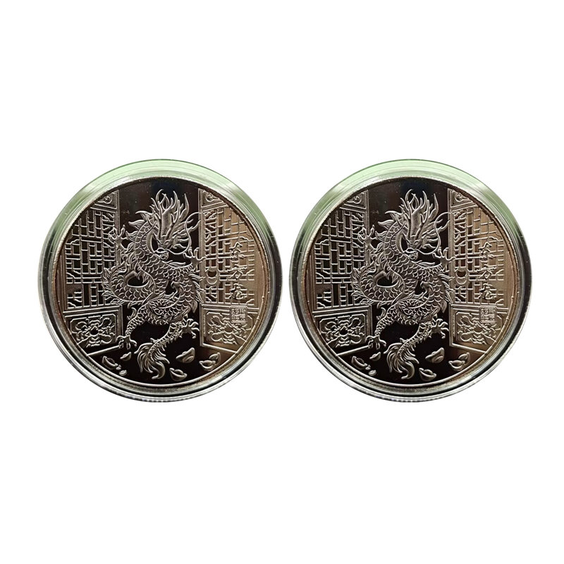 2 pièces 2024 Dragon Year