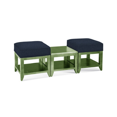 Elements Upholstered Cube Ottoman