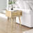 Solid Wood End Table with Storage-1695184979