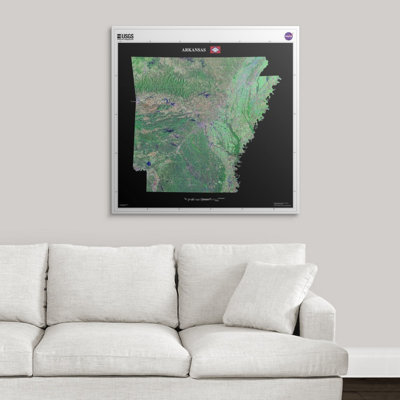 « arkansas-usg state mosaic », impression