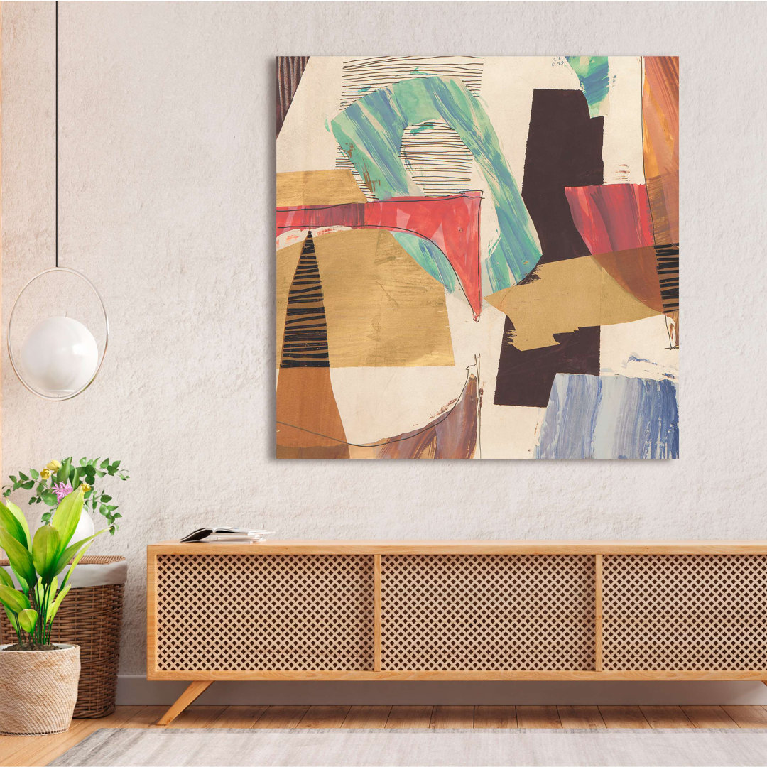 Moderne Abstraktion: Bebop I von Sven Dorn by Sven Dorn - Wrapped Canvas Print