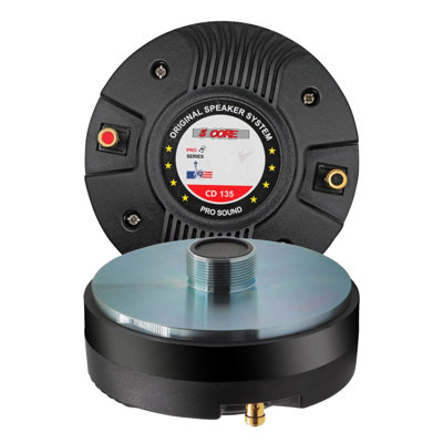 5Core Compression Driver 1″ PA Horn Tweeter 1000W 2″ Voice Coil 33Oz Magnet 8Ohm