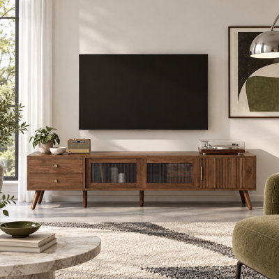Meuble télé 76 po pour téléviseur 85 po