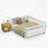 Full Size Wood Platform Bed With Safety Guardrails And Durable Construction For Kids And Adults-526300030-526300031