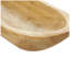 Blanco Brown Teak Wood Handmade Live Edge Tray 36" x 7" x 3"