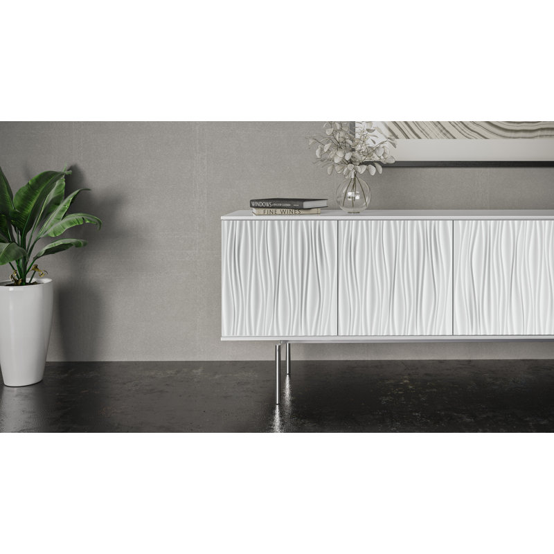 Tanami 79.25'' W Buffet, Satin White