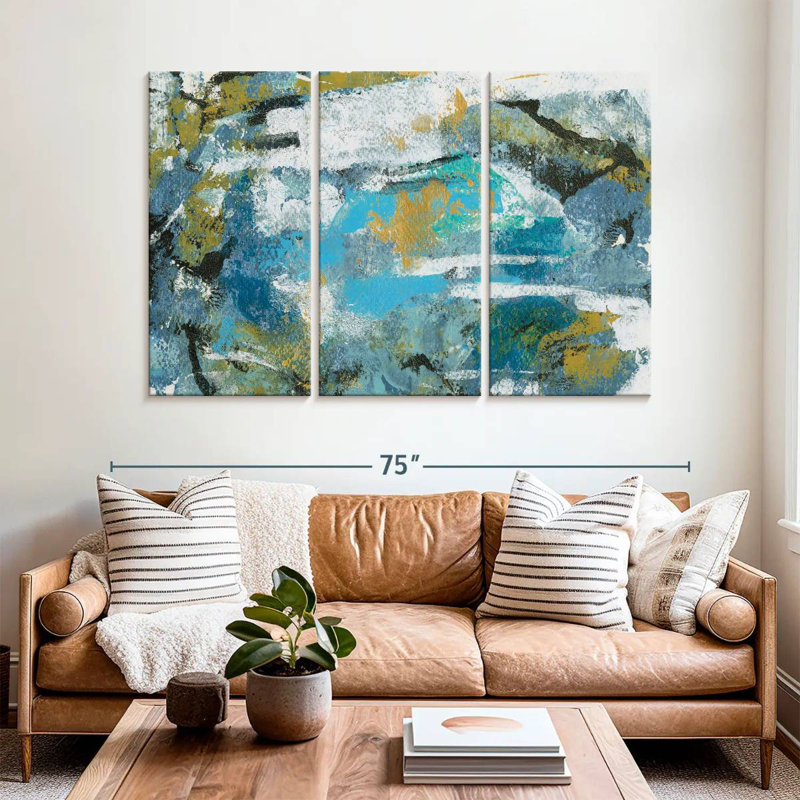 Avery Abstract Impromptu II, 42" H x 65" W