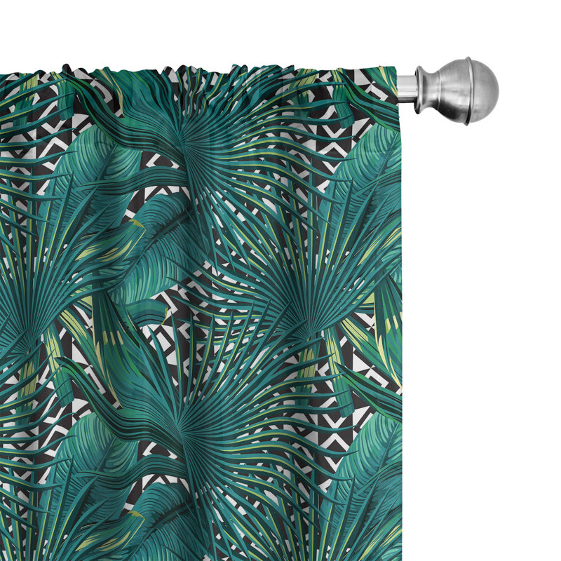 Semi Sheer Curtain Pair, 28" W x 84" L