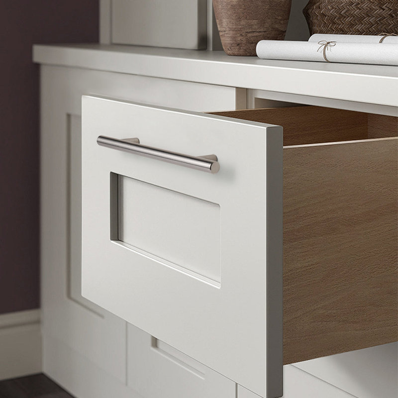Bar Pull, 5 3/50", Satin Nickel