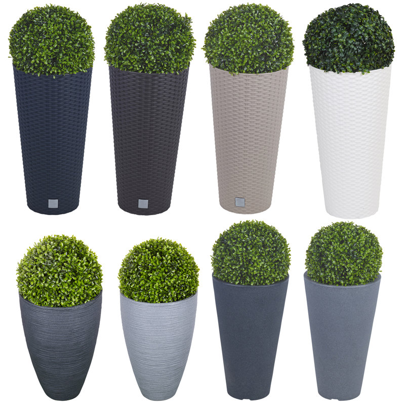 Elidona Pot Planter, Black