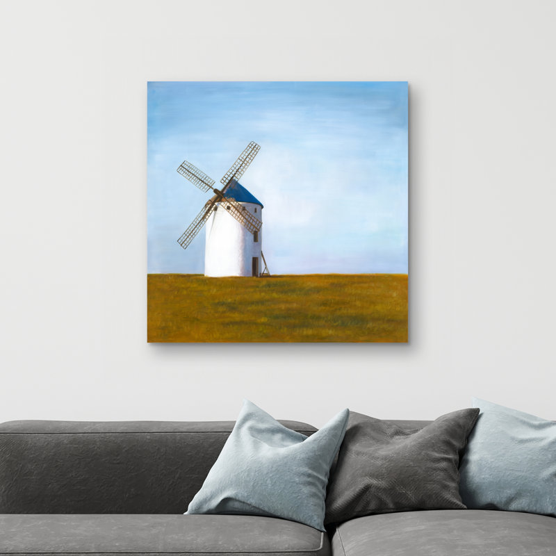 Big windmill - 32"x32" art on canvas