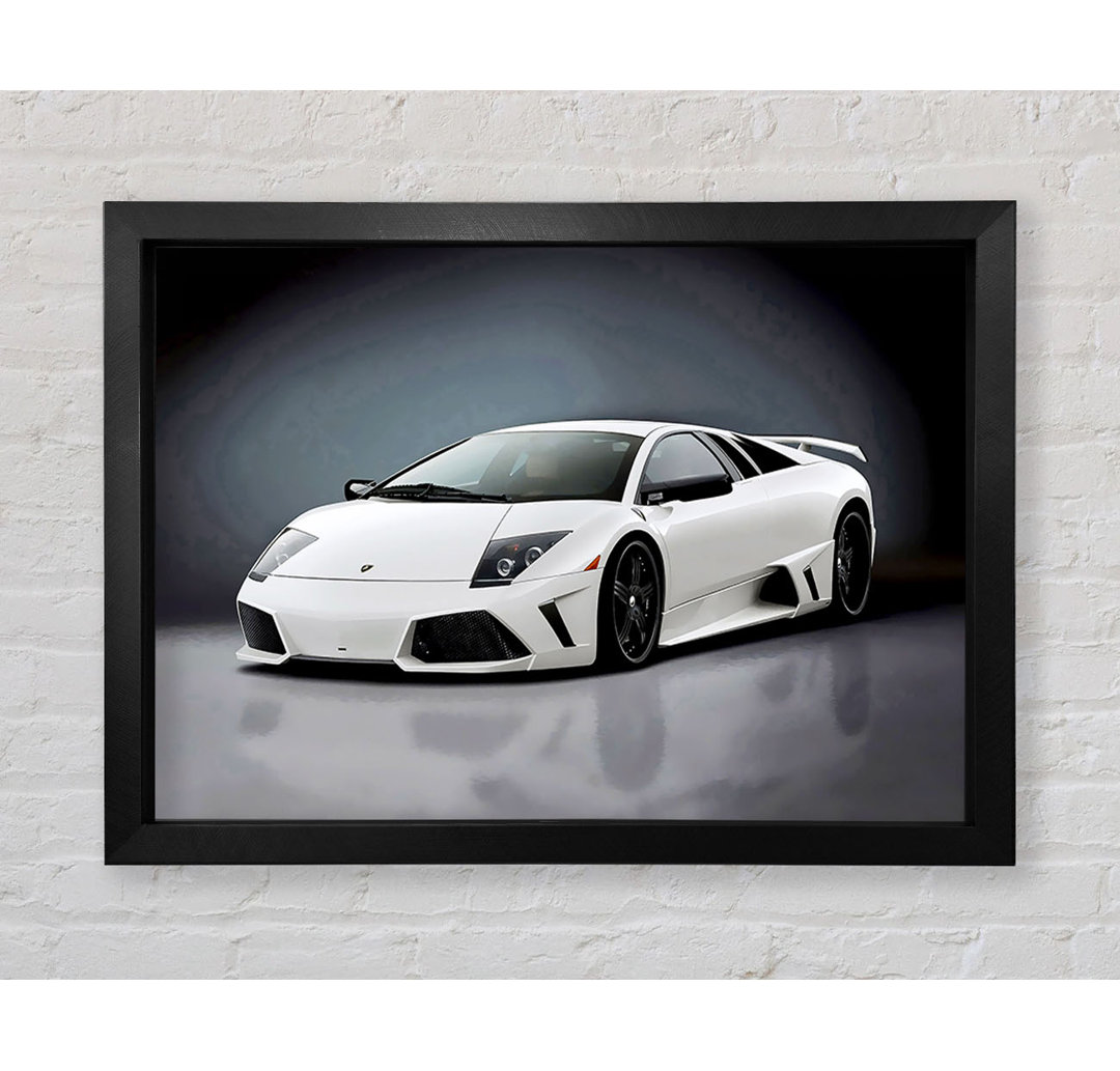 Lamborghini Schnee - Druck