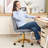 Auctin Modern Velvet Office Task Chair-721150934