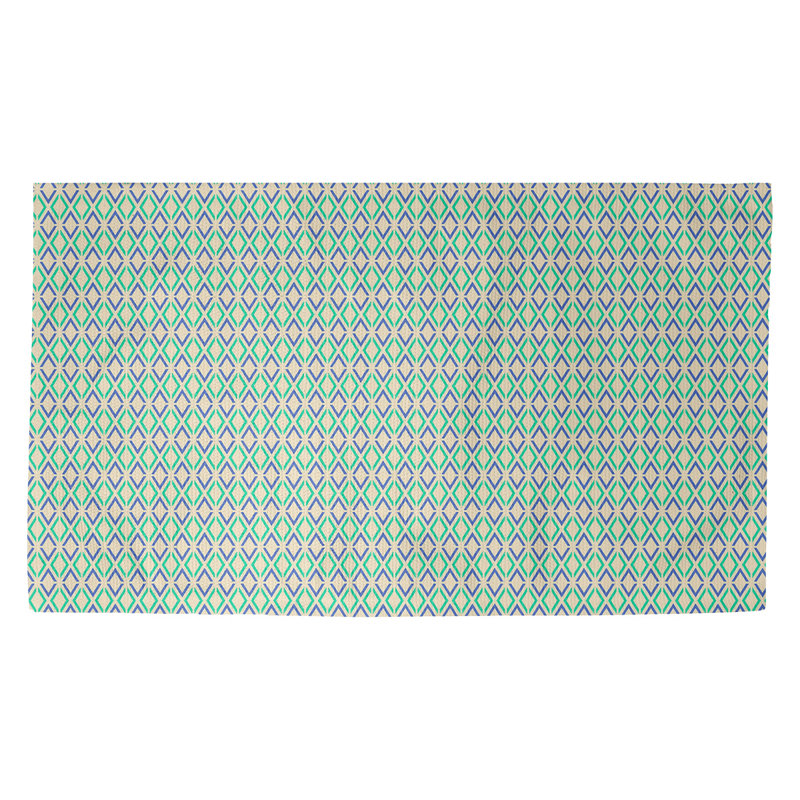 Tapis d’intérieur pour porte arrow diamants Kitterman, Rectangle 2 pi 1 1/2 po x 3 pi 6 po