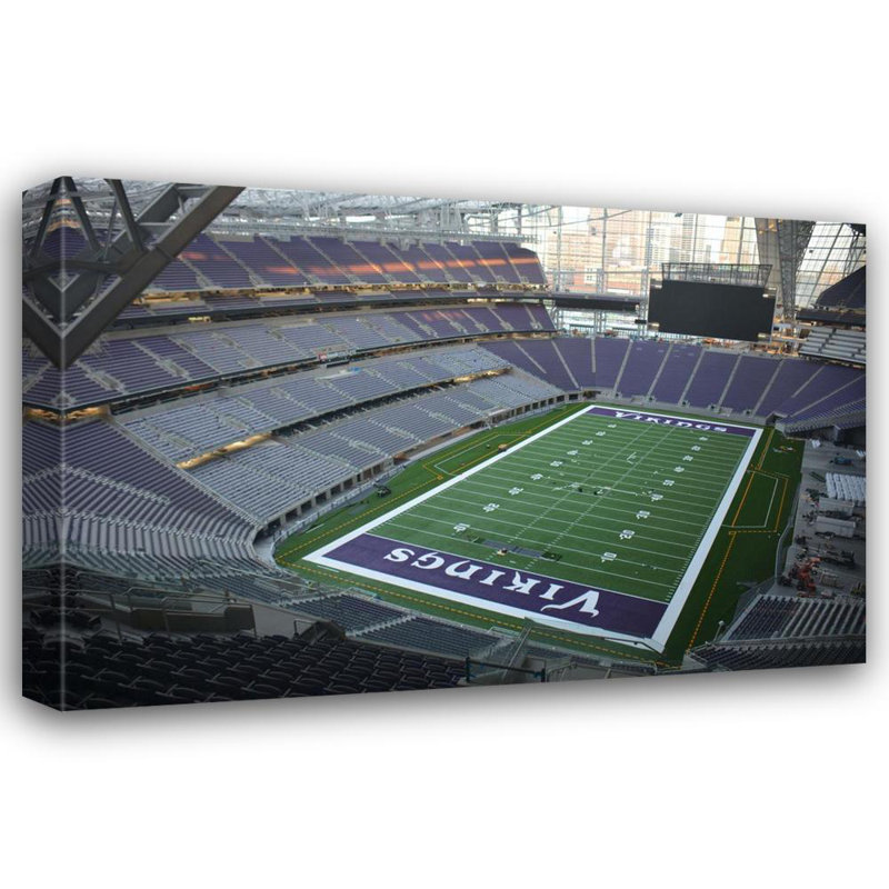 U.S. Bank Stadium, H 16 po x l 24 po