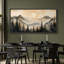 «Forest Sun Mountain Nature Landscape Scenery», impression sur toile encadrée surdimensionnée-111652972-111652973