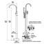 Single Handle Floor Mounted Tub Faucet-107558523