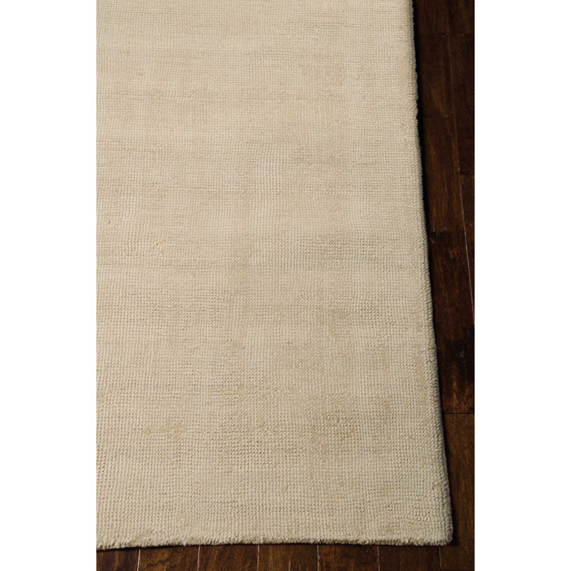 Nevada Solid Colour Wool Hand Woven Area Rug, Runner 69 x 229cm