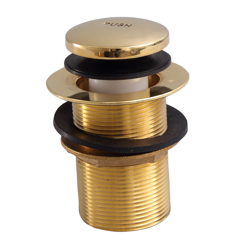 2'' W Pop-Up, Polished Brass