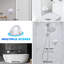 Hoskin 2PCS Grab Rails For Bathroom,Shower Handles For Ederly Suction With Color Indicator,Vacuum Suction Grab Bar For Shower,Bathroom Aids&Safety Bathroom Hand Rail For Ederly Handicap.