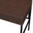 Oak & Black Finish Writing Desk W/Usb-909062526