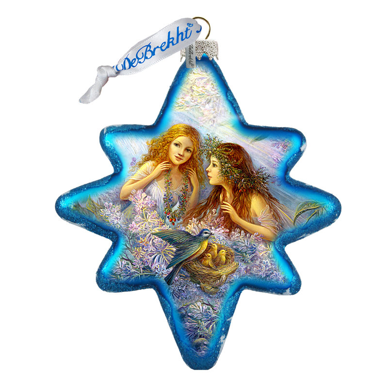 Ornement en forme d'étoile des Fêtes