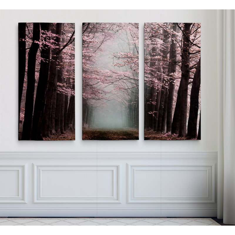 Écoute - Ensemble de 3 impressions sur toile tendue, 24 po x 36 po
