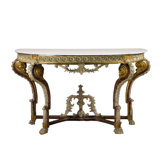 Rosia 62'' W Marble Console Table