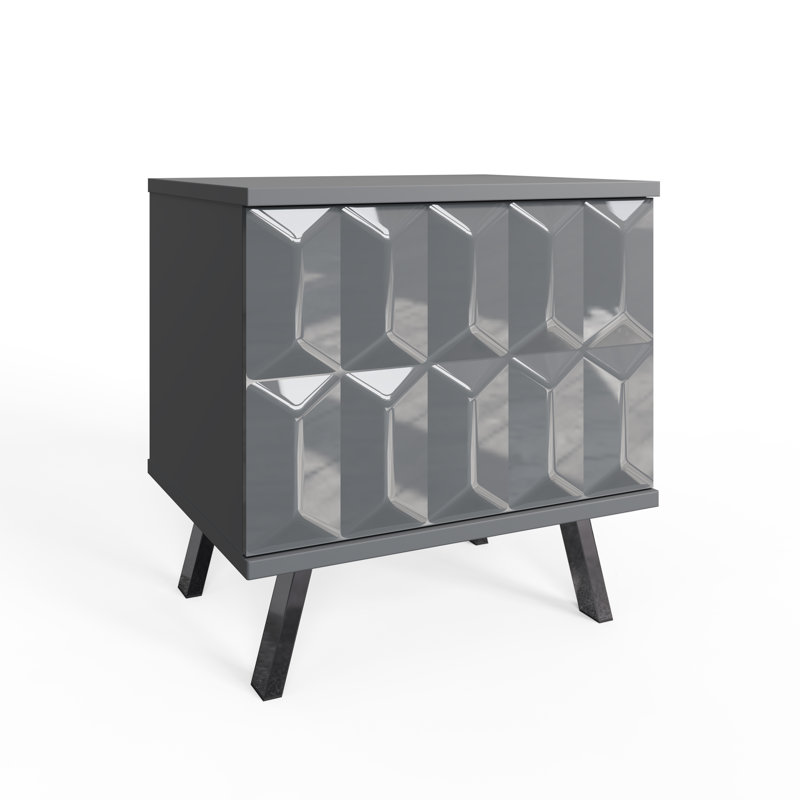 ELEVATE End Table, Grey