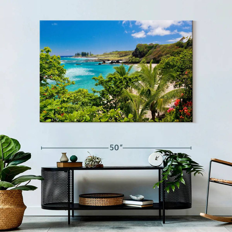 Gillard Hamoa Beach, Hawaï, H 34 po x l 51 po
