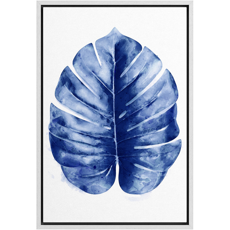 Peinture sur toile, cadre flottant, H 16 po x l 24 po x P 1,5 po, Blanc