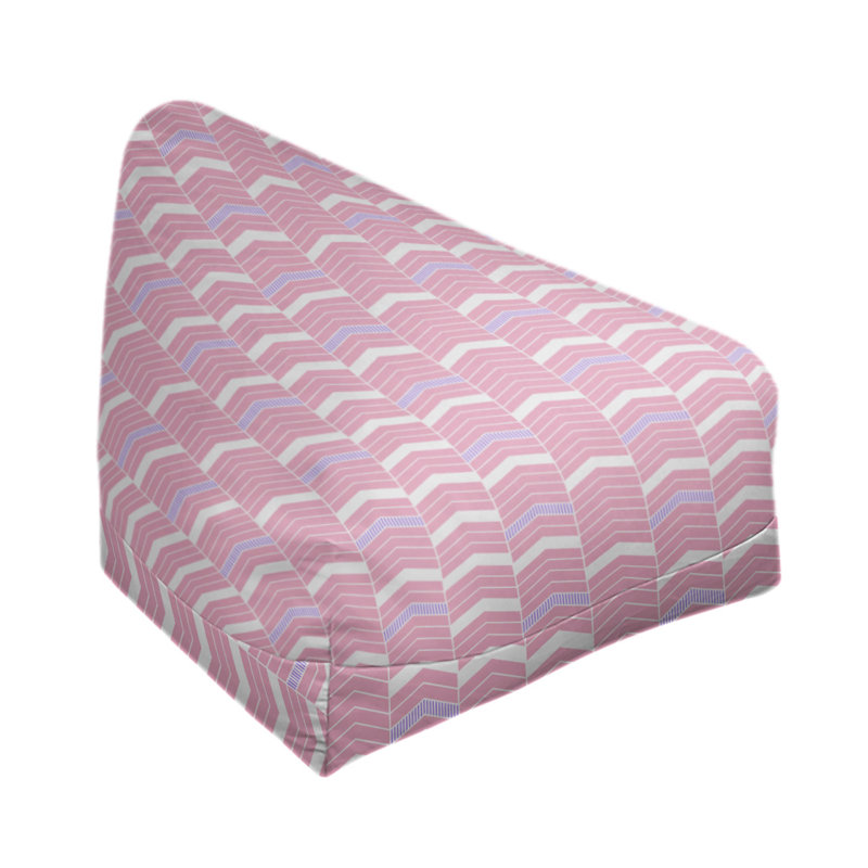 Fauteuil à billes standard &, H 27 po x L 30 po x P 25 po, Rose / mauve, Bourre en polyester