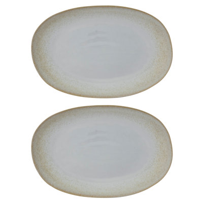 Oval Stoneware Platters