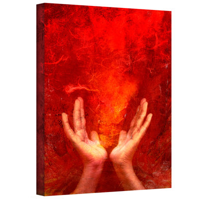 Chakra Fire - Wrapped Canvas Graphic Art