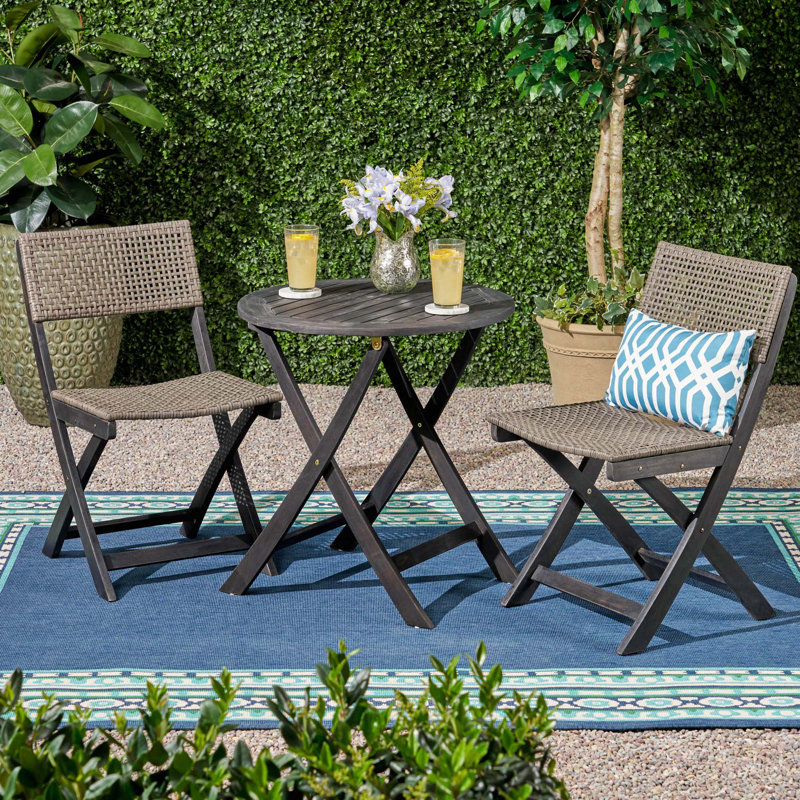 2 - Person Patio Conversation Set with Cushions