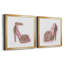 Golden Shoe I - ensemble de 2 reproductions d'art sur toiles-809879451-809879445